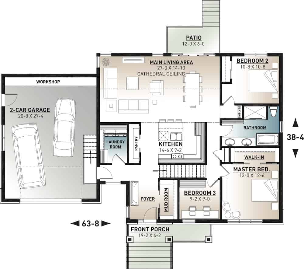 Floor Plan Main Level