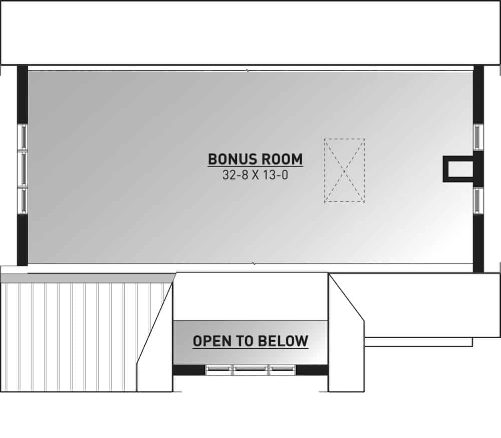 Floor Plan Bonus Room