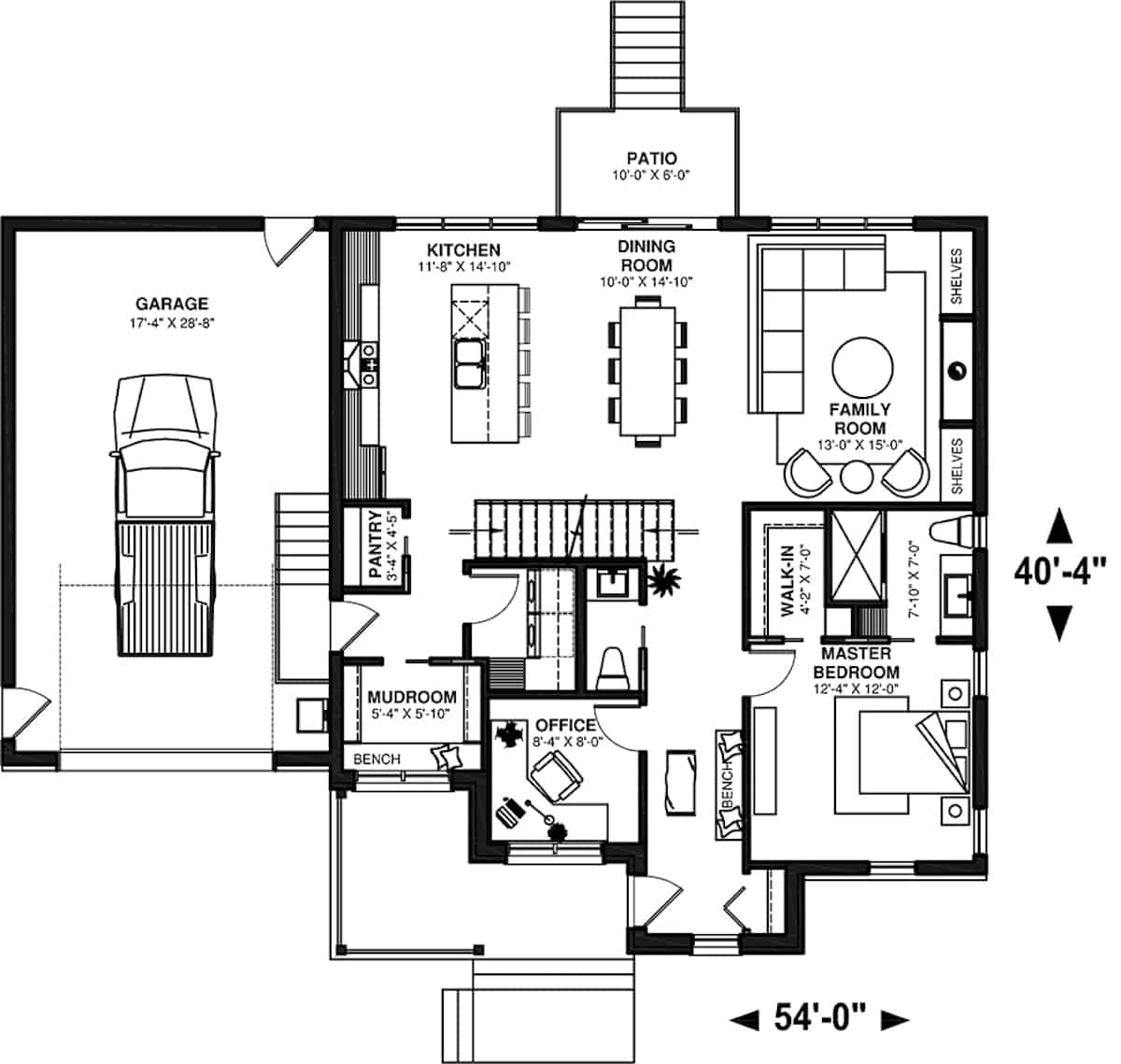 Floor Plan First Story
