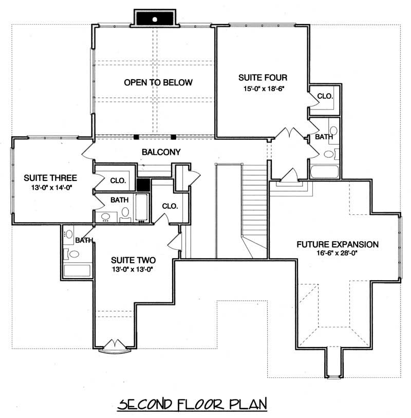 SECOND FLOOR PLAN