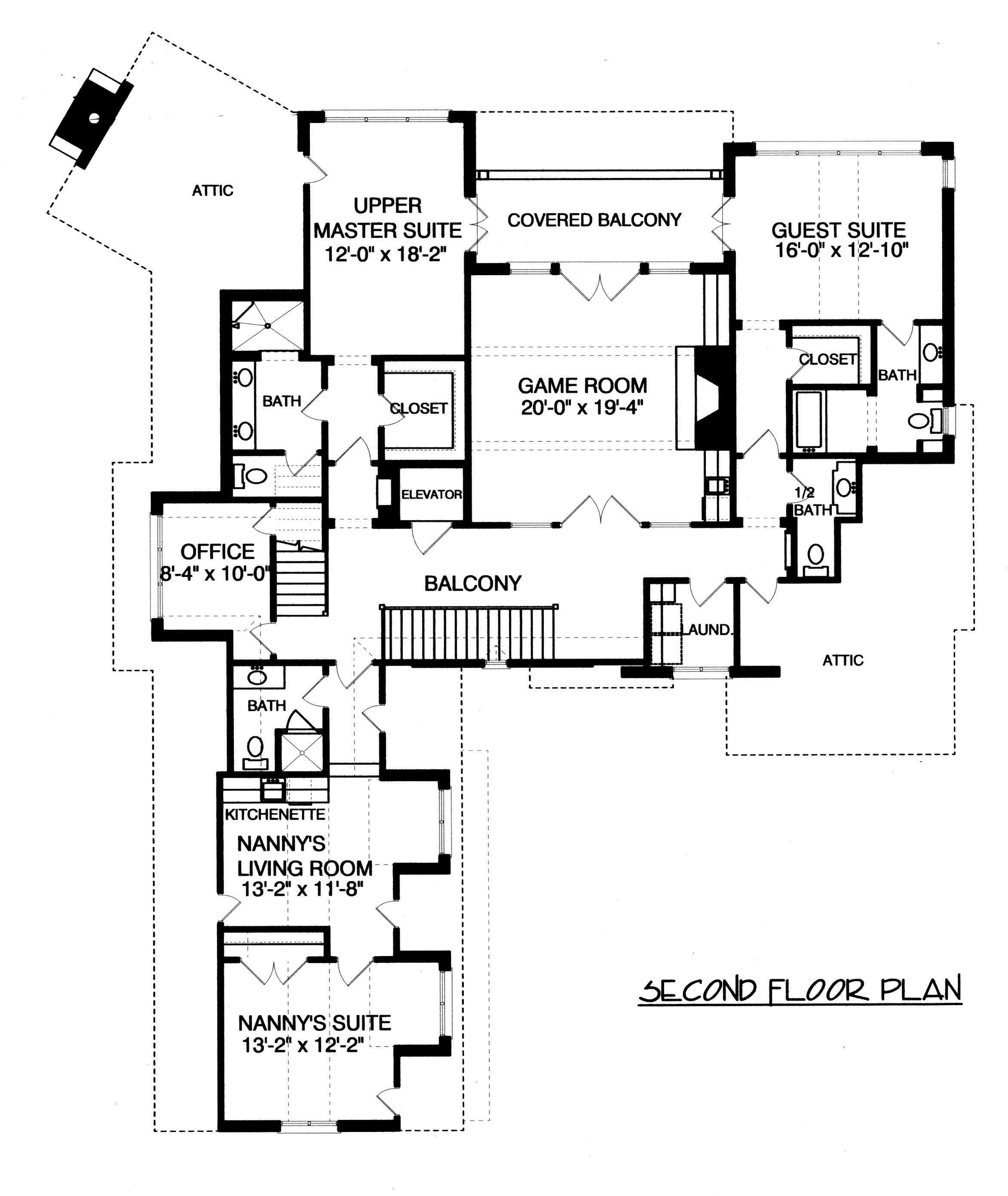 Floor Plan Second Story