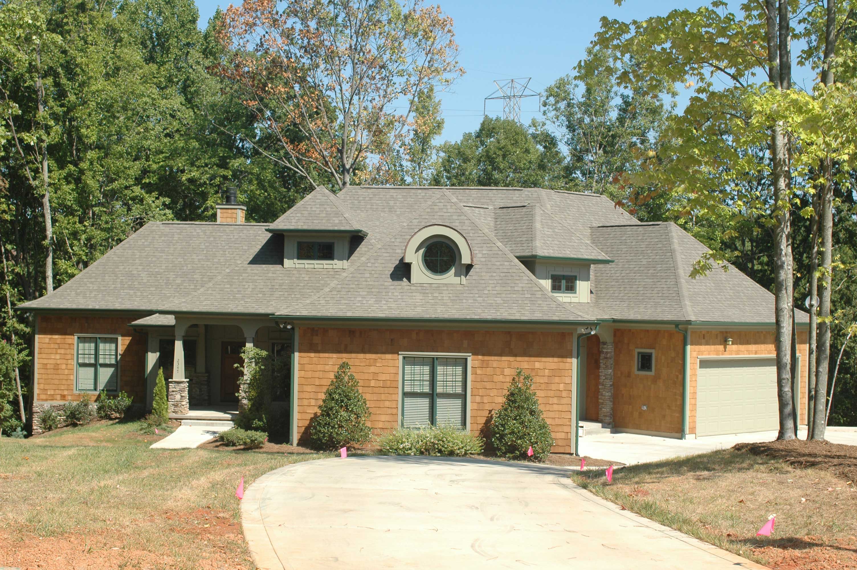 4-Bedroom, 3759 Sq Ft Octagon-Shaped Craftsman Home Plan - 127-1012 - Main Exterior