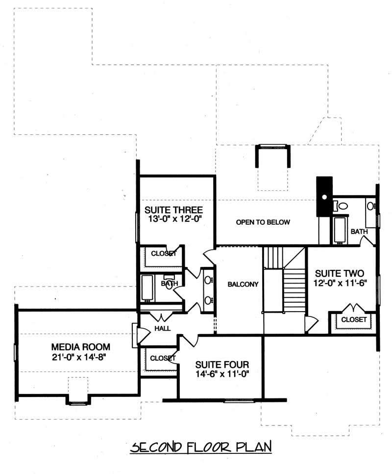 SECOND FLOOR PLAN
