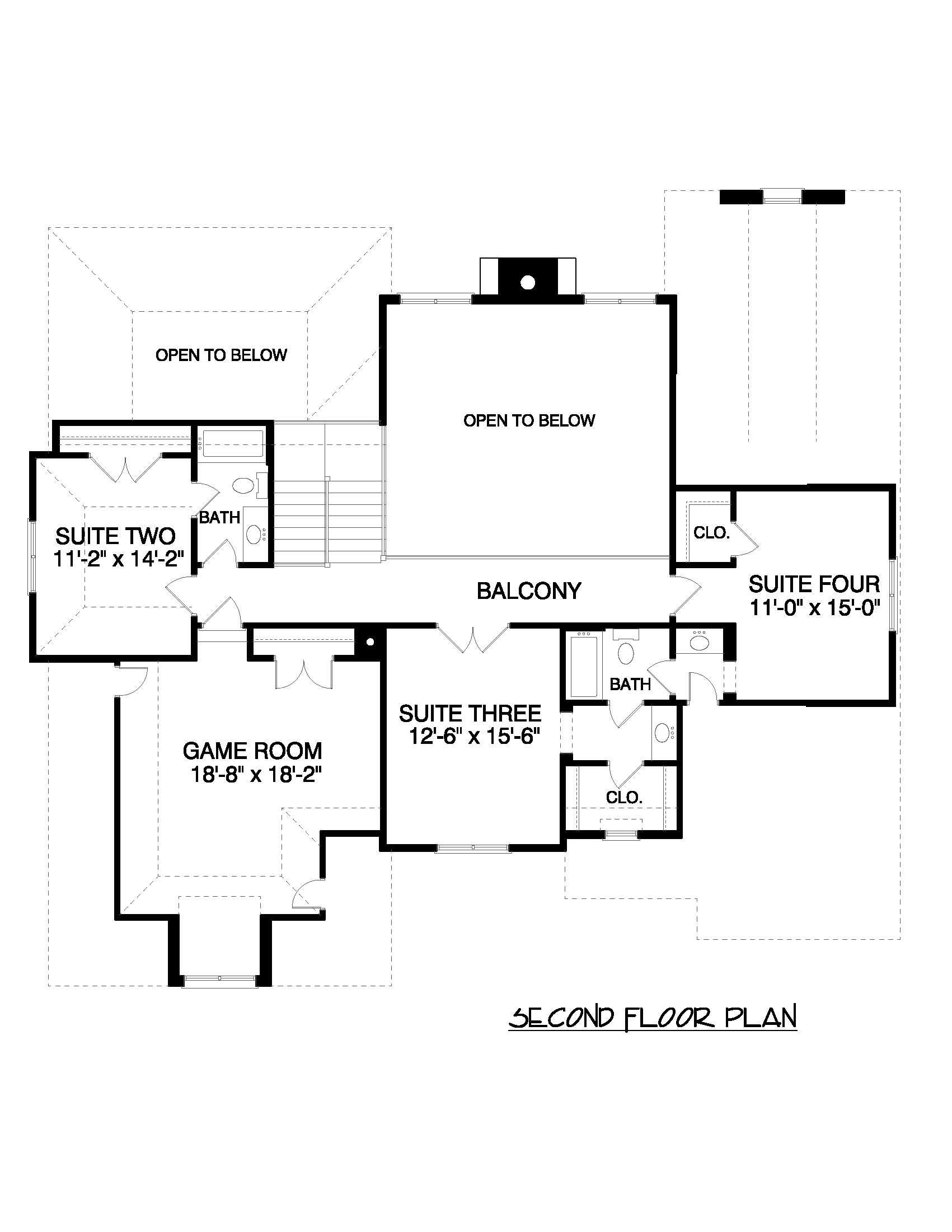 Floor Plan Second Story