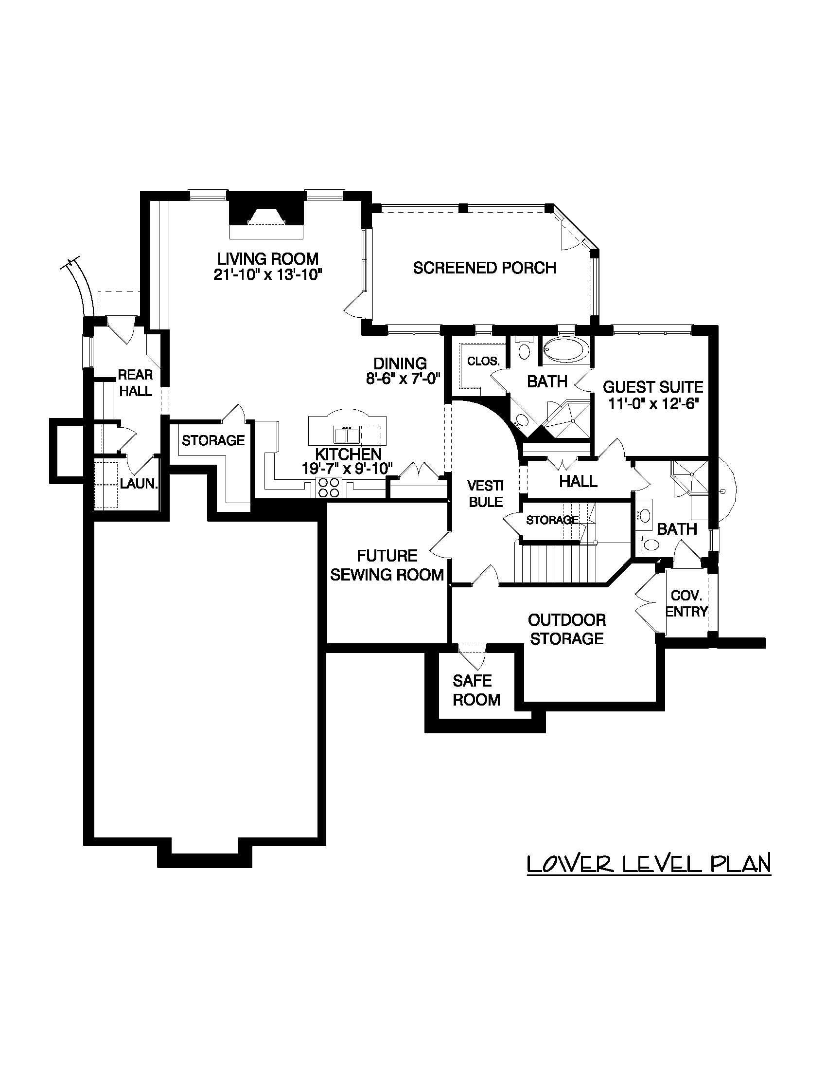 Floor Plan Basement