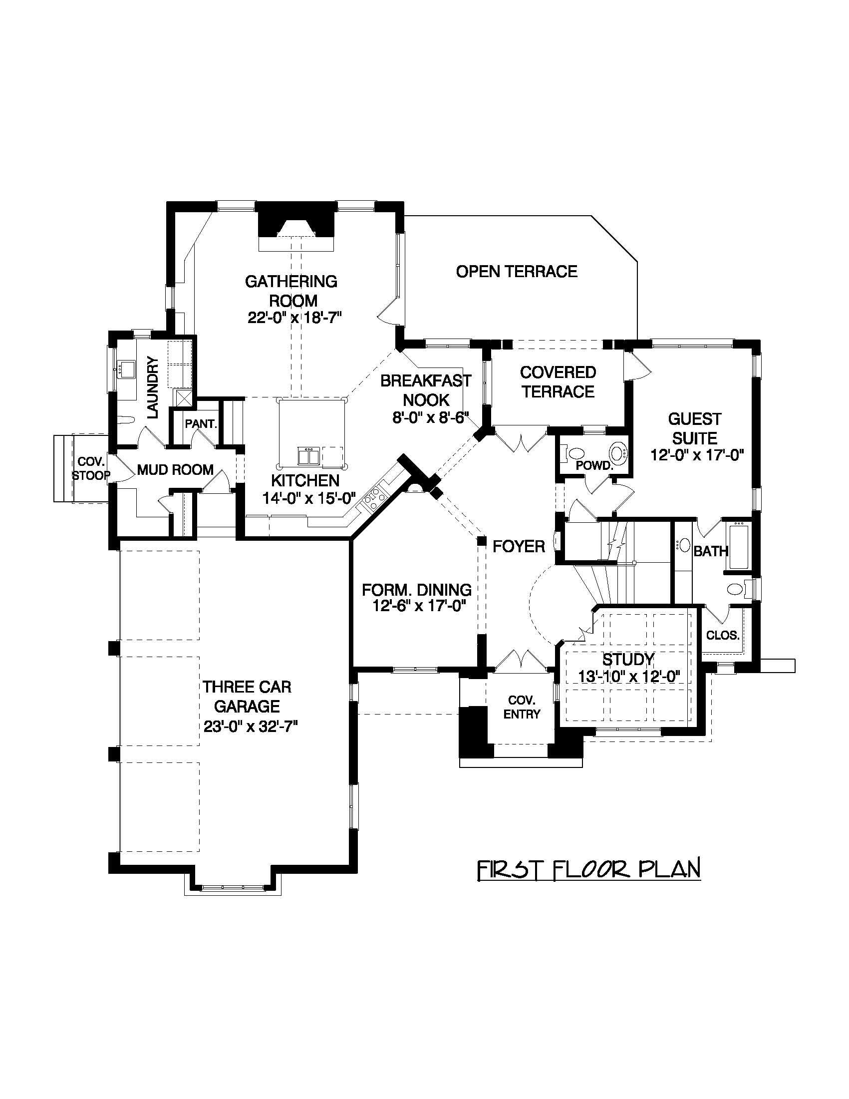First Floor Plan