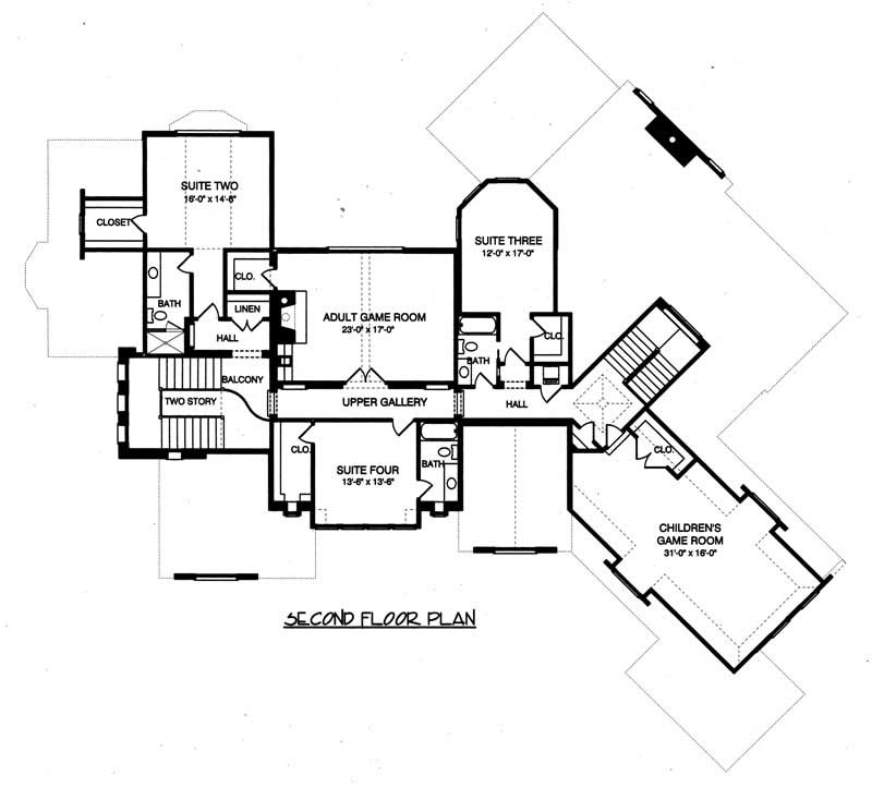 SECOND FLOOR PLAN