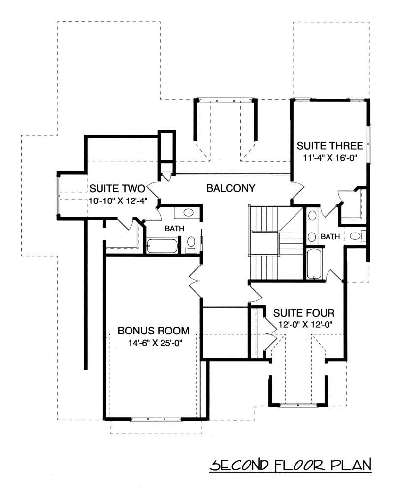 SECOND FLOOR PLAN