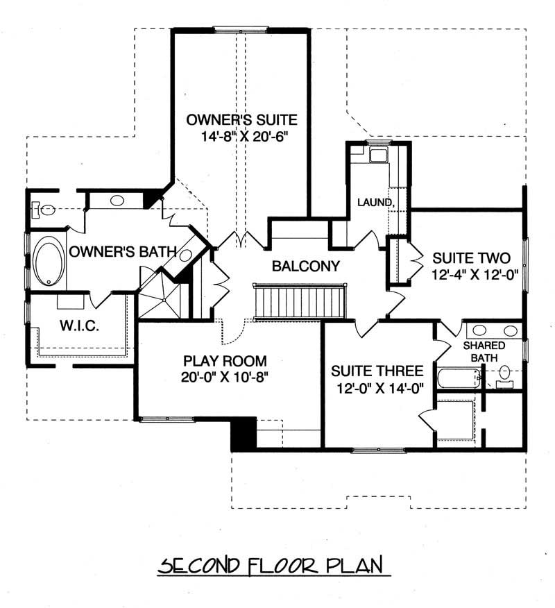 SECOND FLOOR PLAN