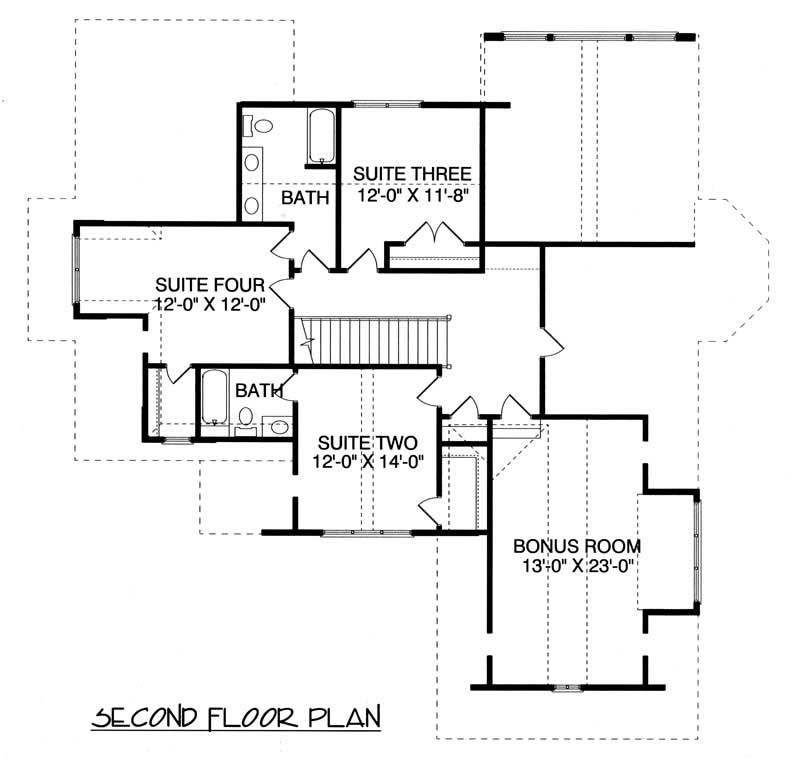 SECOND FLOOR PLAN