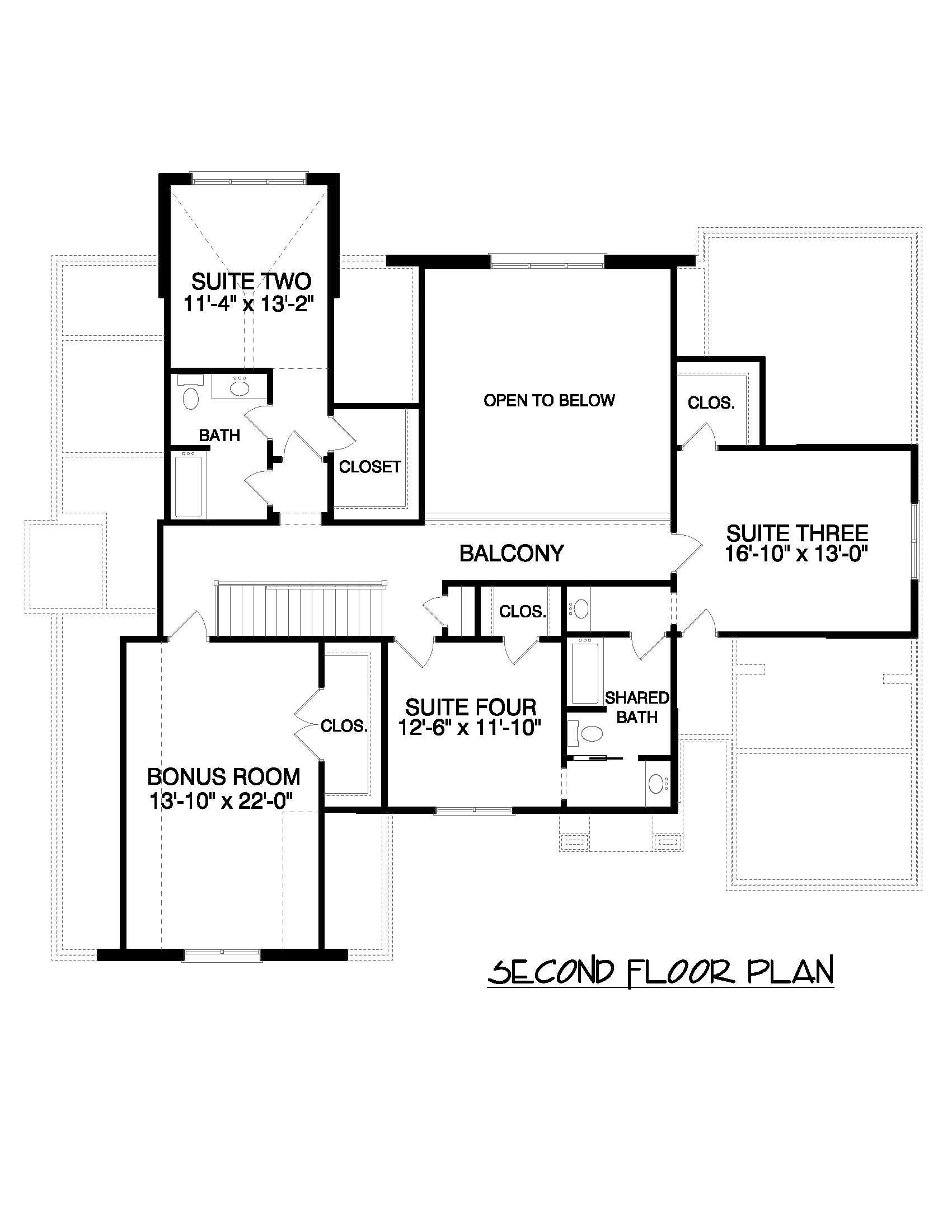 Floor Plan Second Story