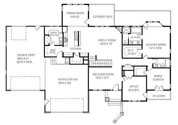 Floor Plan Main Level