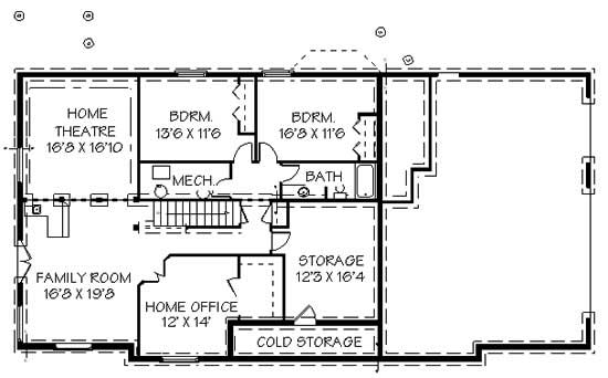 Lower Level Floor Plan
