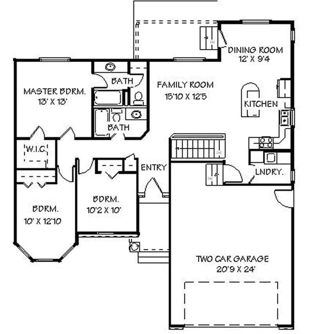 Floor Plan Main Level