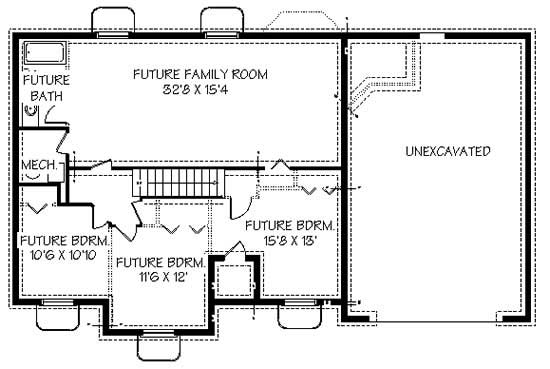 Lower Level Floor Plan