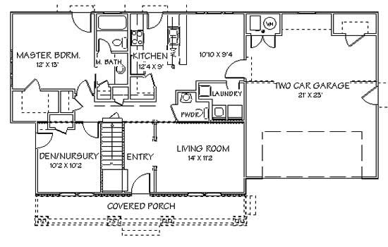 First Story Floor Plan