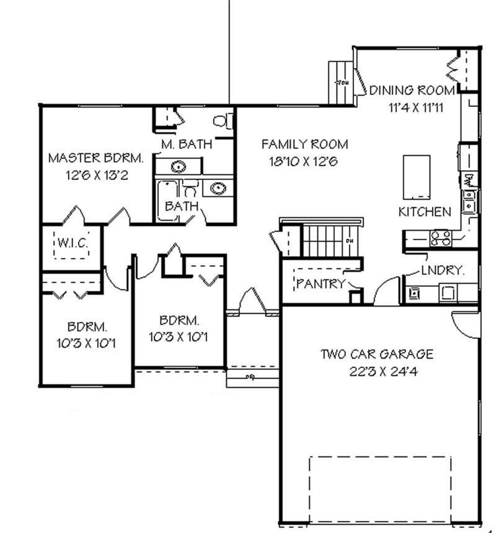 Floor Plan Main Level