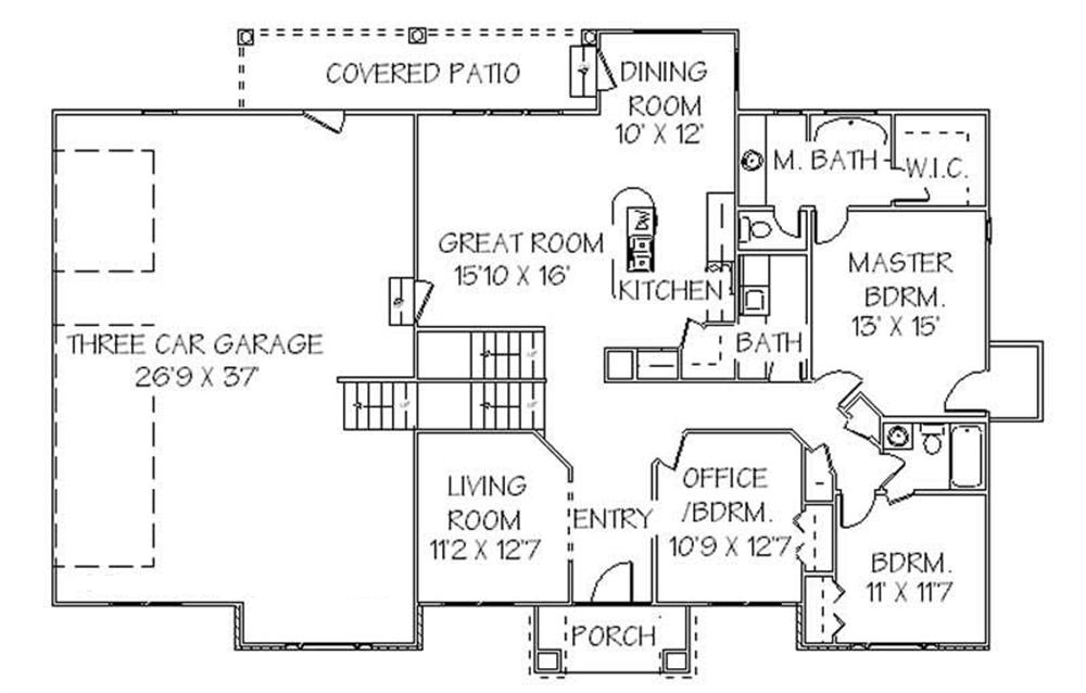 Floor Plan Main Level