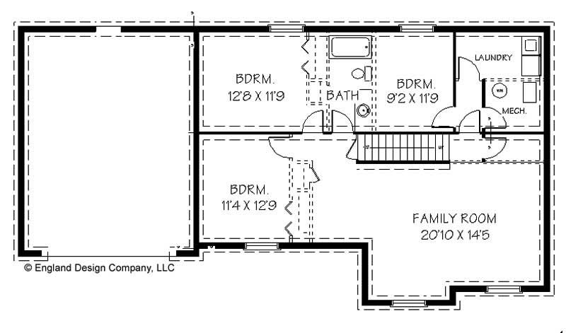 Lower Level Floor Plan