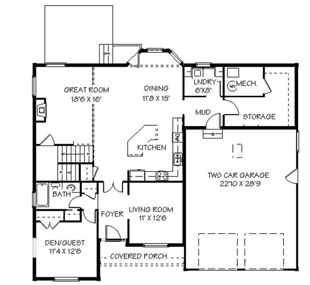 Floor Plan Main Level