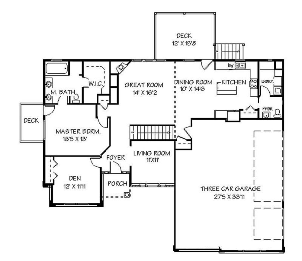 Floor Plan Main Level