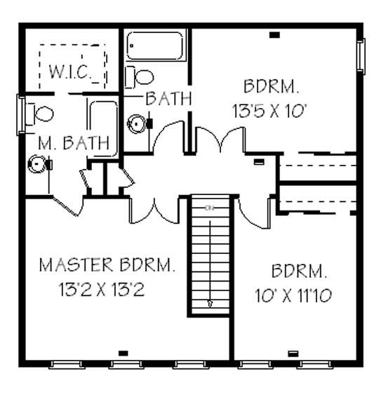 Upper Level Floor Plan