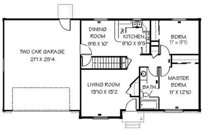Floor Plan First Story