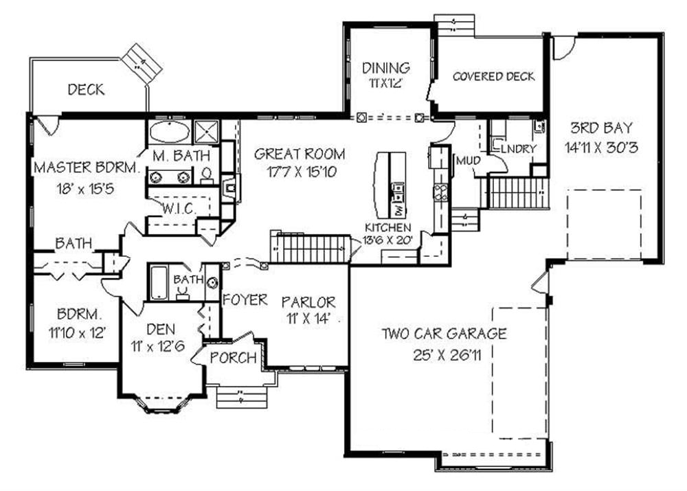 Floor Plan Main Level