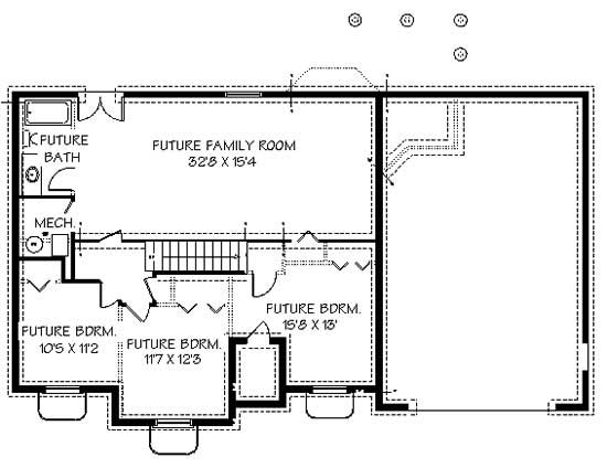 Lower Level Floor Plan