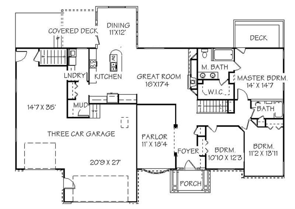 Floor Plan Main Level