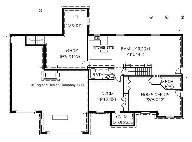Lower Level Floor Plan