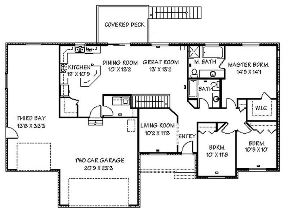 Floor Plan Main Level