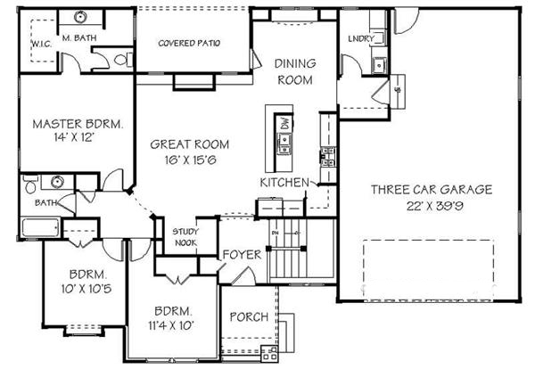 Floor Plan Main Level
