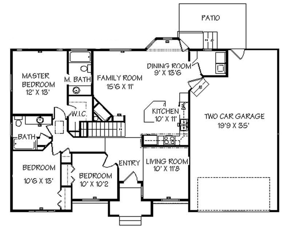 Floor Plan Main Level
