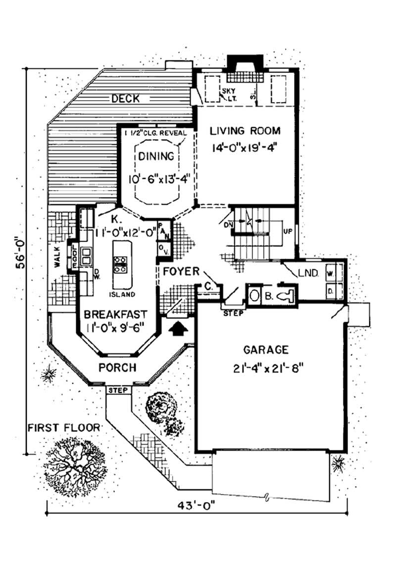MAIN LEVEL FLOOR PLAN