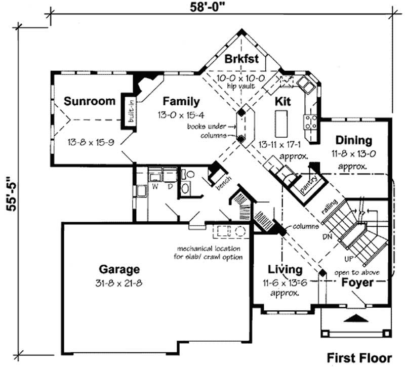 MAIN LEVEL FLOOR PLAN
