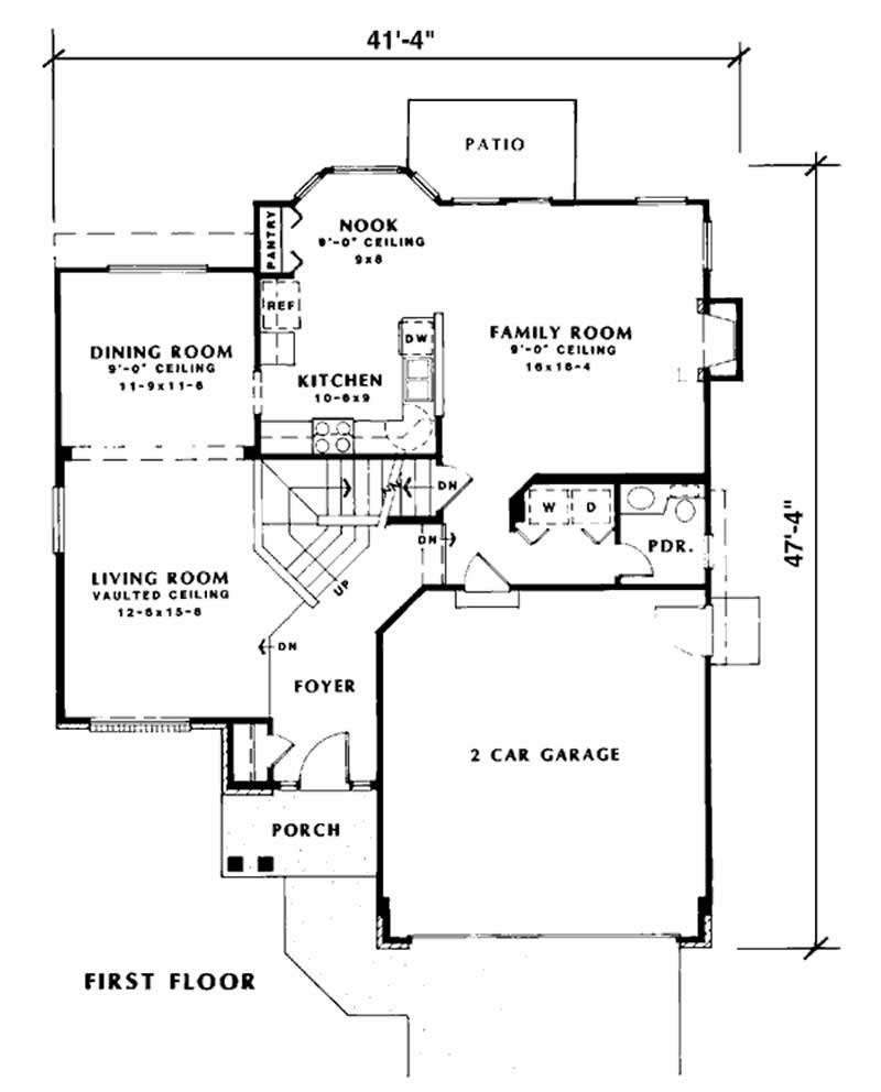 MAIN LEVEL FLOOR PLAN