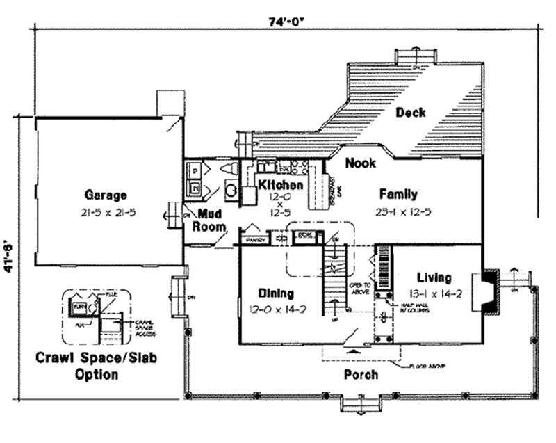 MAIN LEVEL FLOOR PLAN