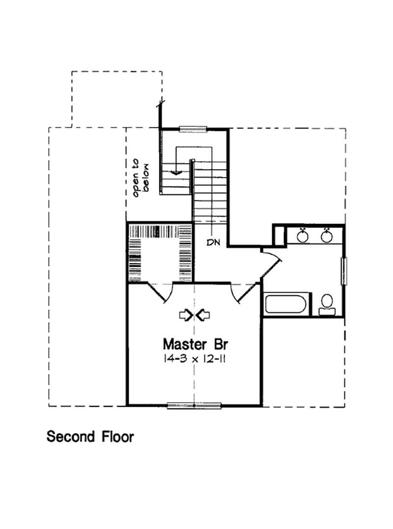 SECOND LEVEL FLOOR PLAN