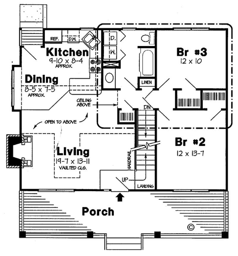 MAIN LEVEL FLOOR PLAN