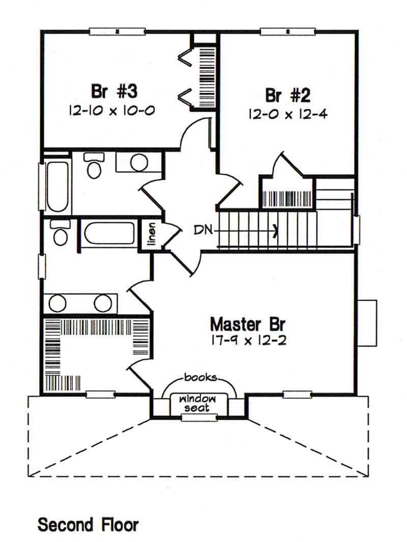 SECOND LEVEL FLOOR PLAN