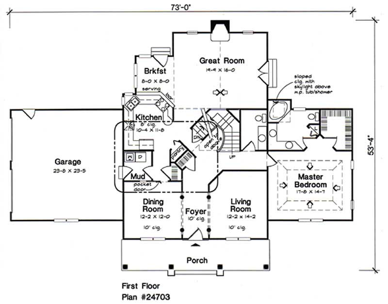 MAIN LEVEL FLOOR PLAN