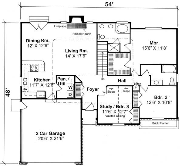 Floor Plan First Story