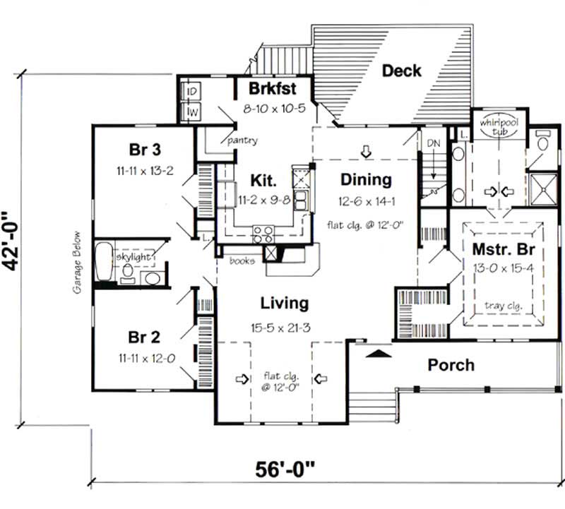 MAIN LEVEL FLOOR PLAN
