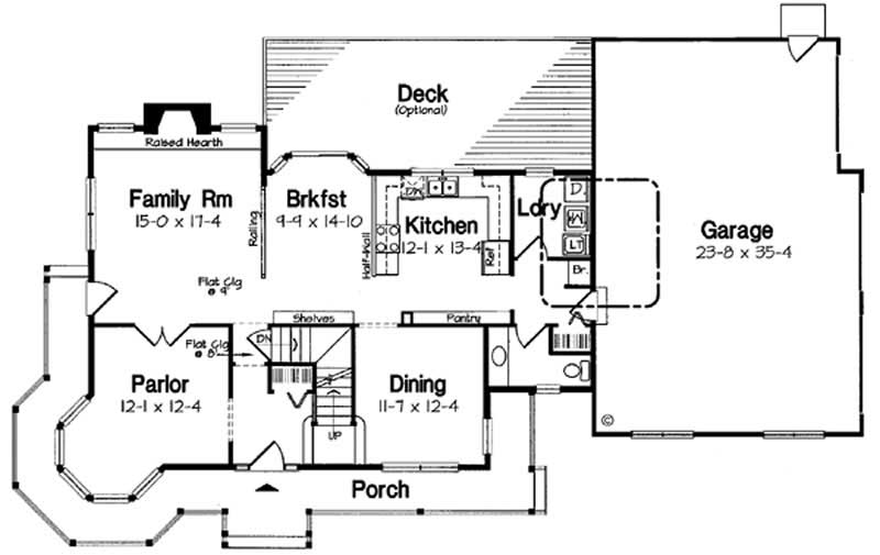 MAIN LEVEL FLOOR PLAN
