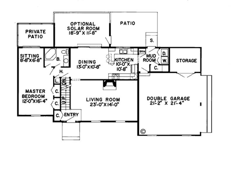 MAIN LEVEL FLOOR PLAN