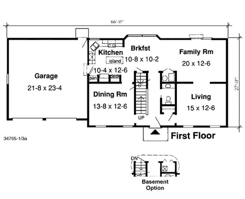 MAIN LEVEL FLOOR PLAN