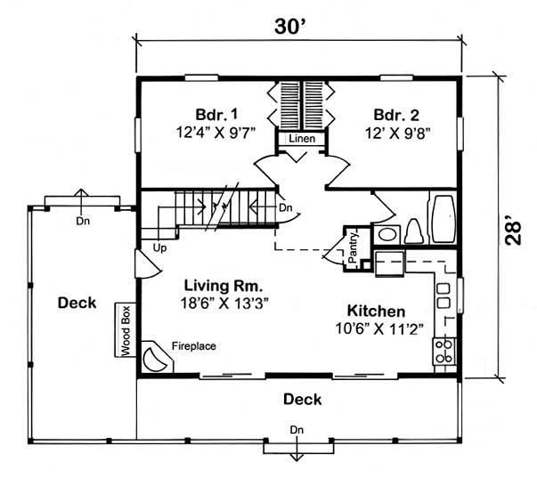 Floor Plan First Story