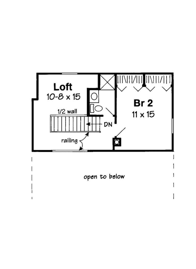 SECOND LEVEL FLOOR PLAN