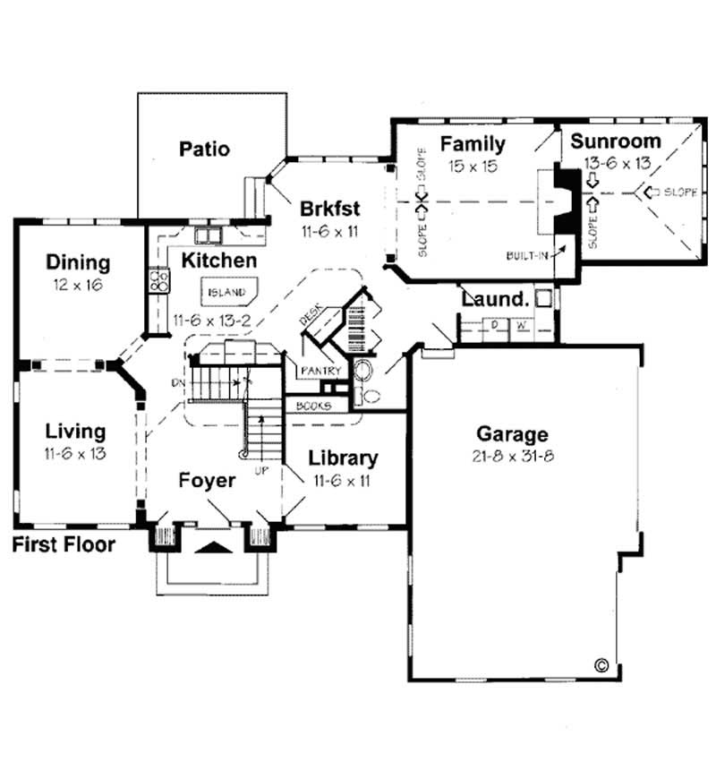 MAIN LEVEL FLOOR PLAN